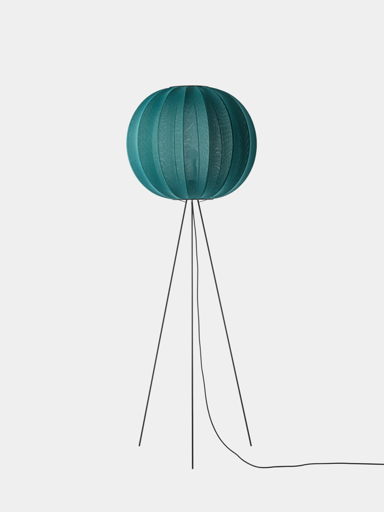 Knit-Wit Floor Lamp High 60 cm - Seagrass