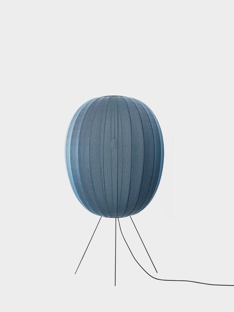 Knit-Wit Floor Lamp High 65 - Blue Stone