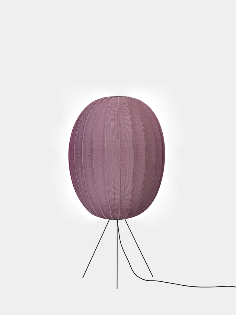 Knit-Wit Floor Lamp Medium 65 cm - Burgundy