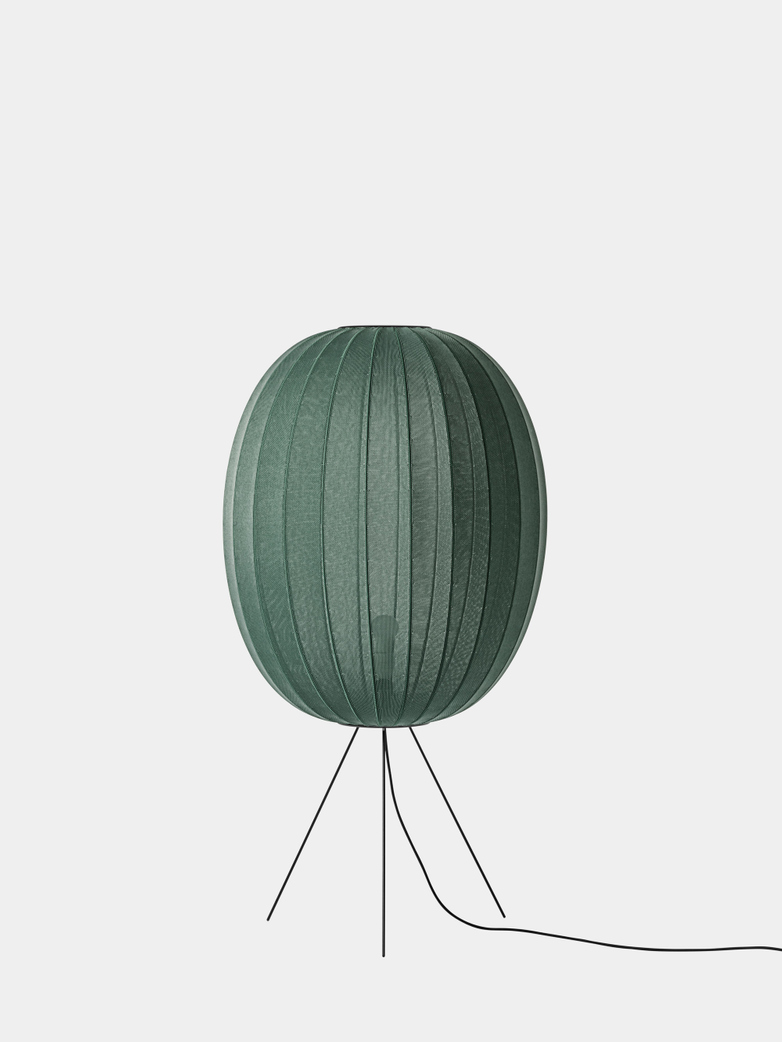 Knit-Wit Floor Lamp High 65 - Tweed Green