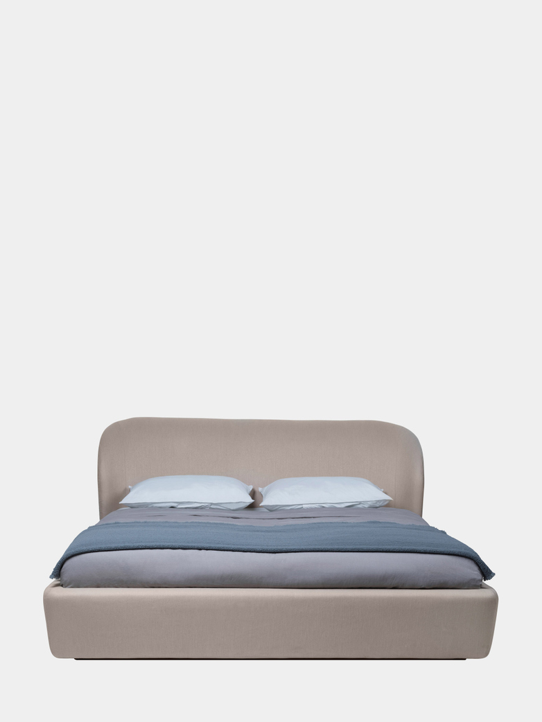 Stay Bed High Back - 140 x 200 cm - Sinequanon Crema