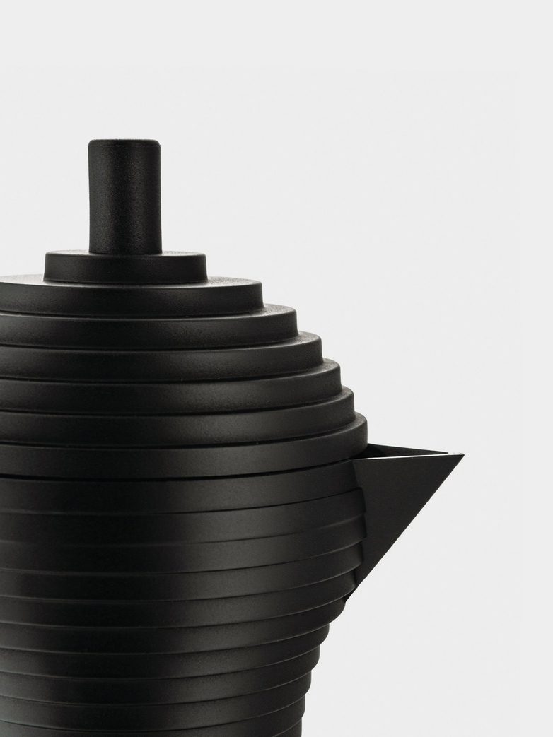 Espresso Coffee Maker Pulcina 6 Cups – Black