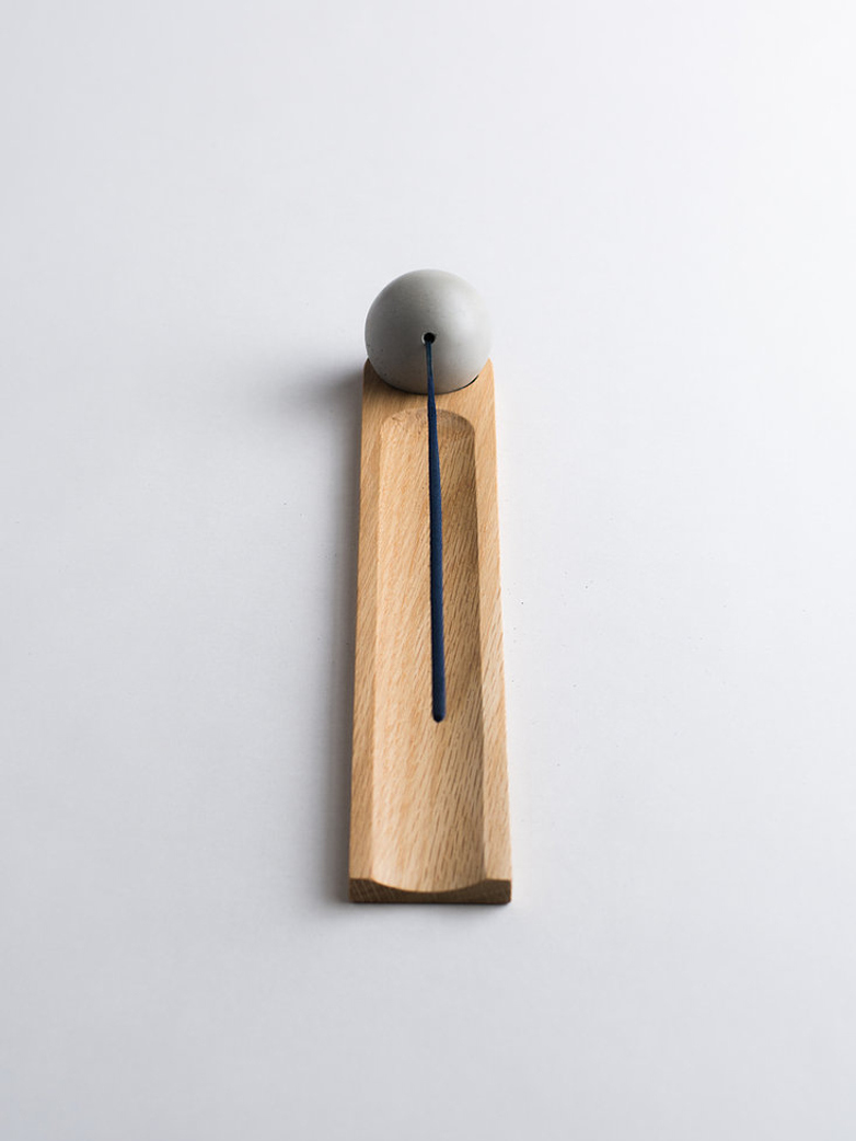 Elysian Incense Burner - White Oak
