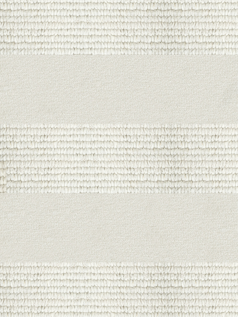 LA Striped - Wool Bone White - 250 x 350 cm
