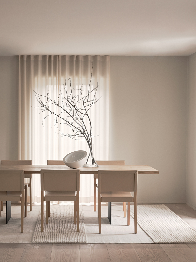 LA Striped - Wool Bone White - 250 x 350 cm