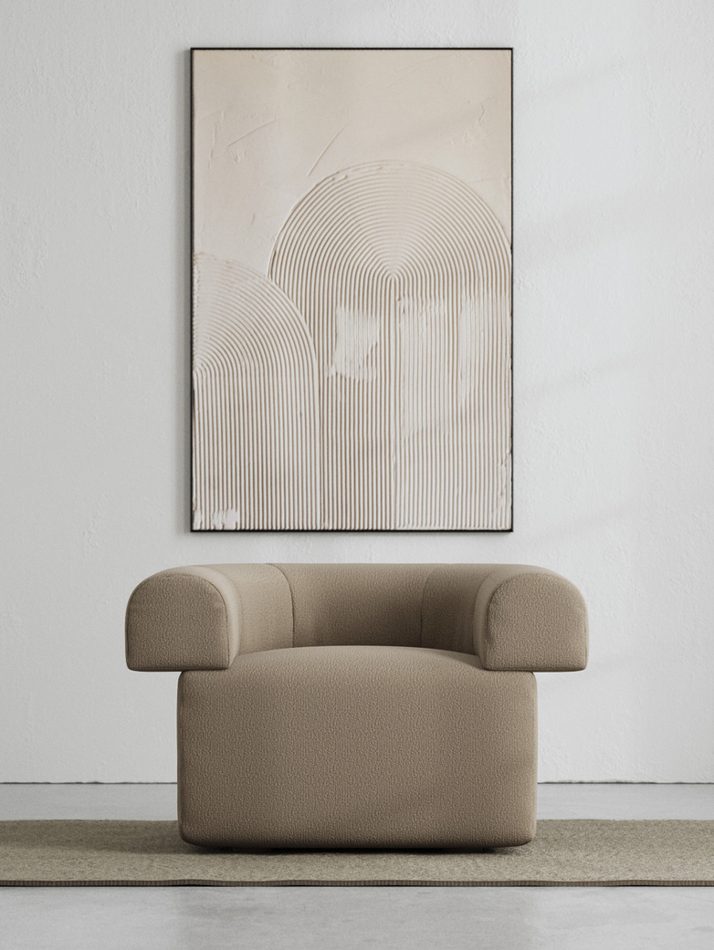 LA Armchair - Bouclé