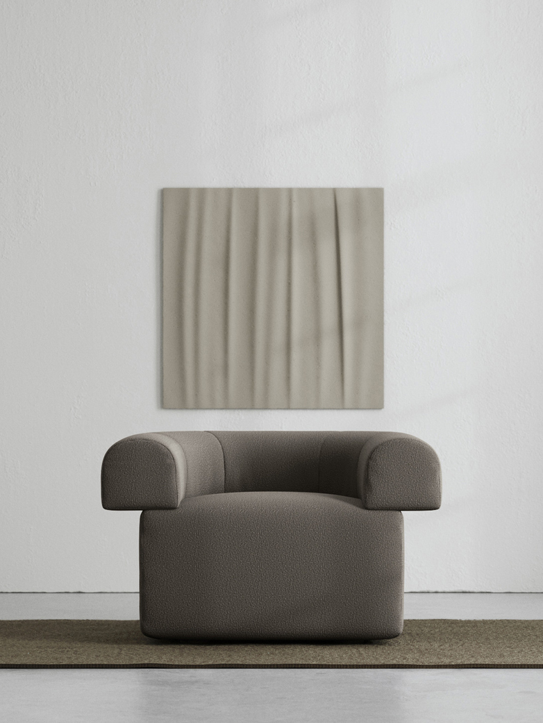 LA Armchair - Bouclé