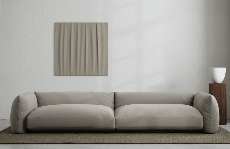LA Sofa - Linen - 290 cm