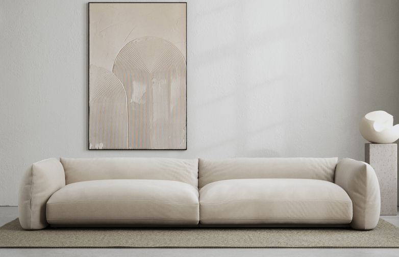 LA Sofa - Velvet - 290 cm
