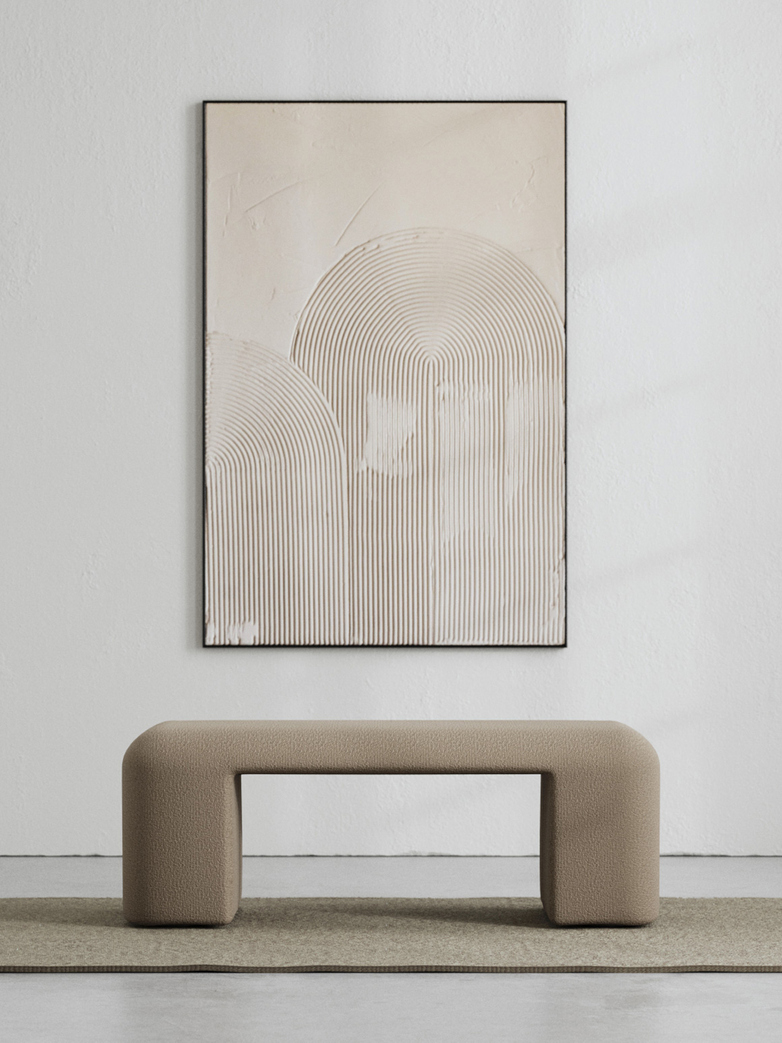 LA Bench - Bouclé