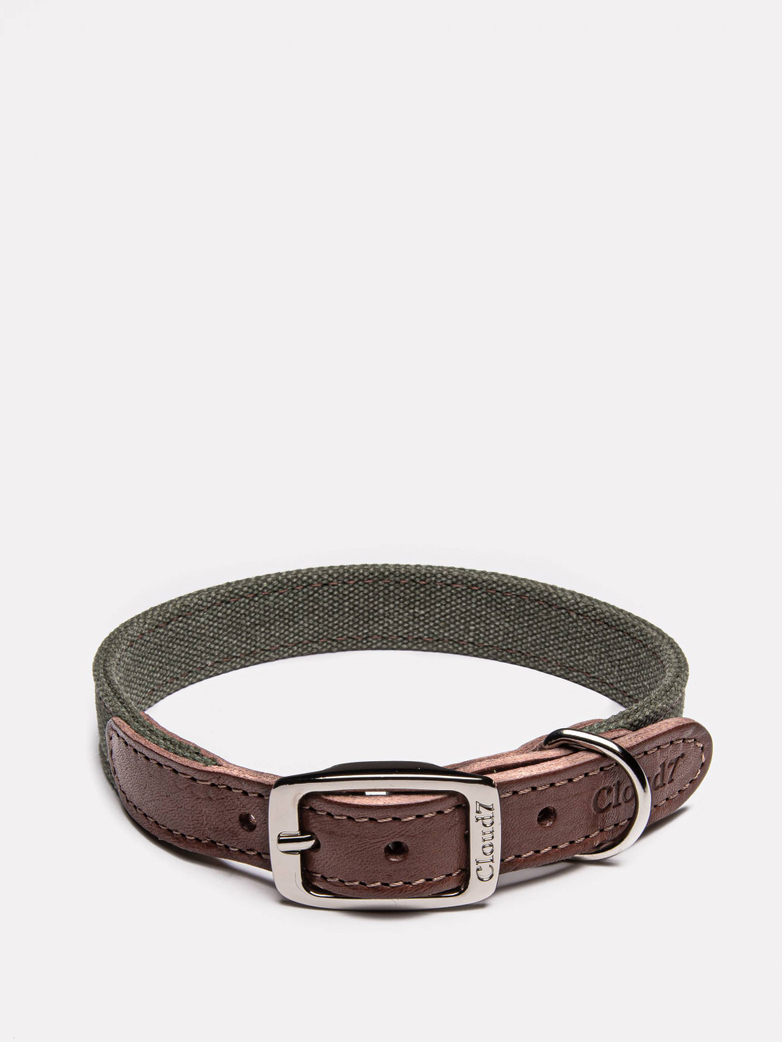 Collar Tivoli - Canvas/Leather - Olive