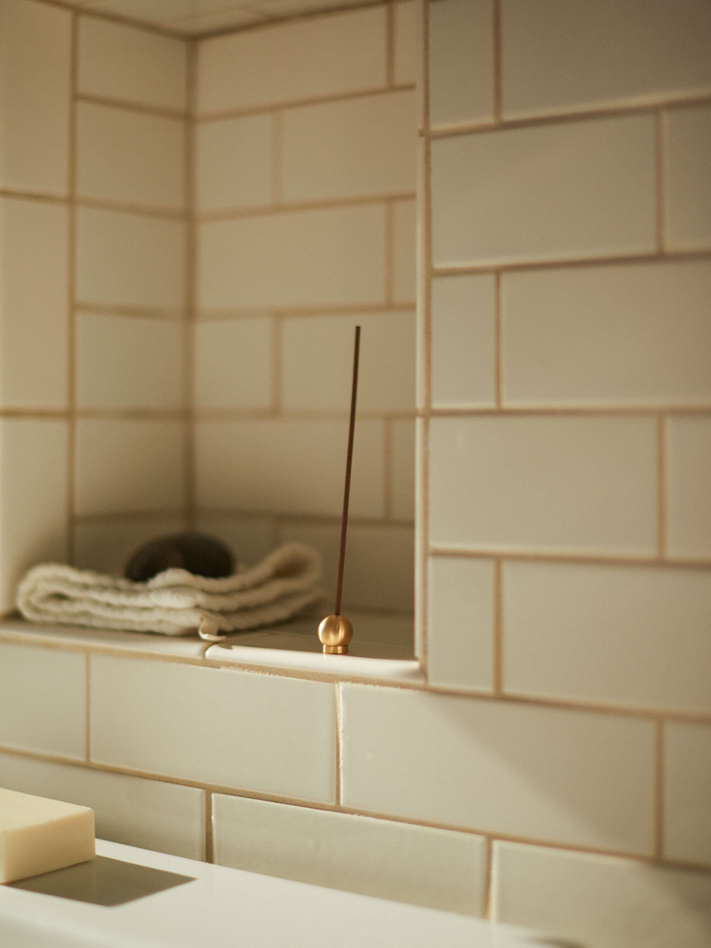 Ritual Incense Holder - Polished Brass