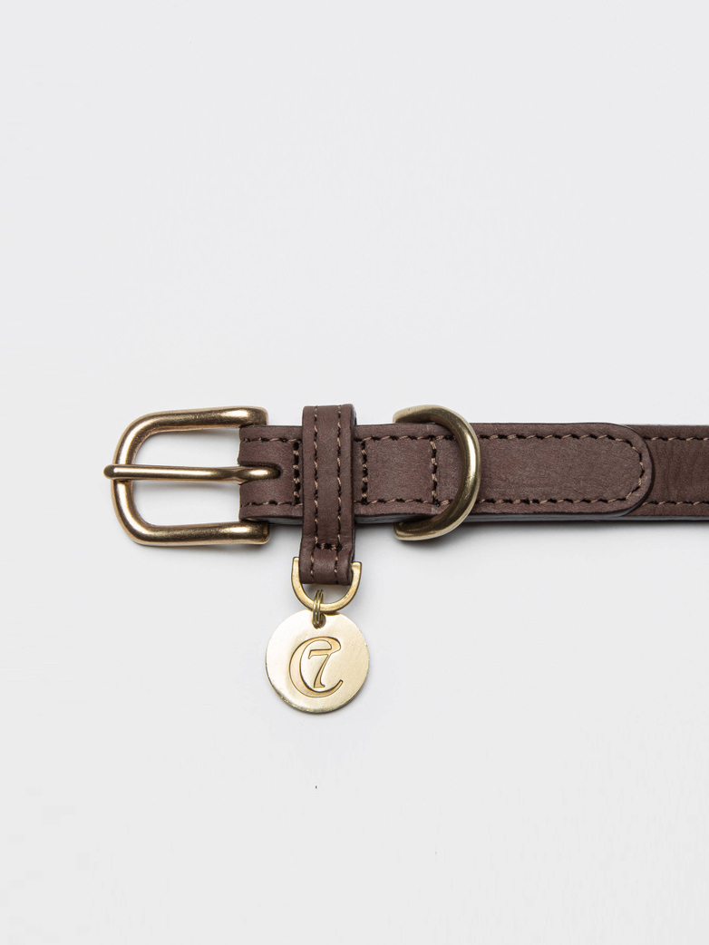 Collar Tiergarten - Nubuk Mocca