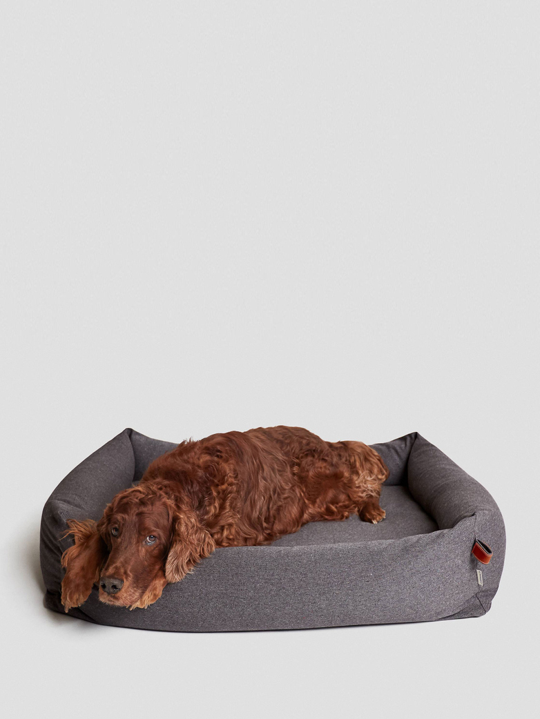 Dogbed Sleepy Deluxe - Tweed Taupe