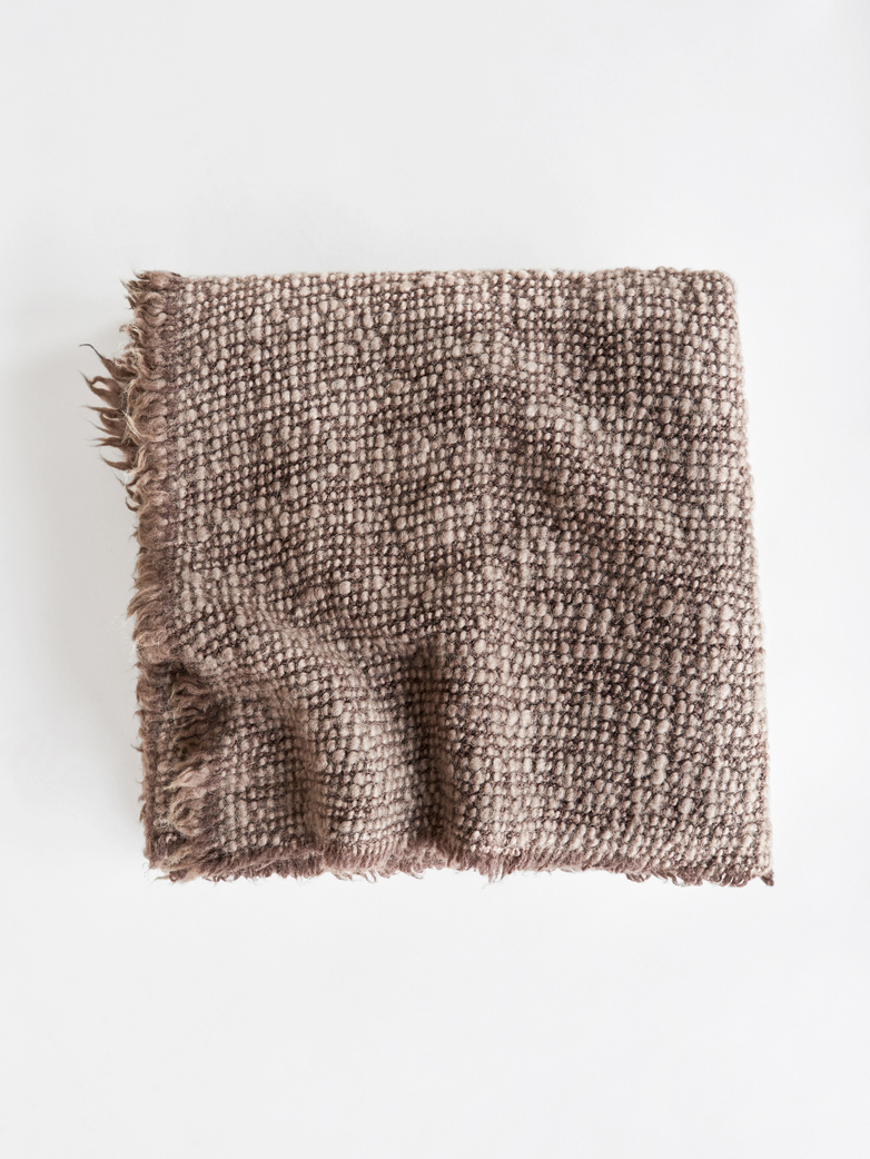 Wooly Throw – Cacao