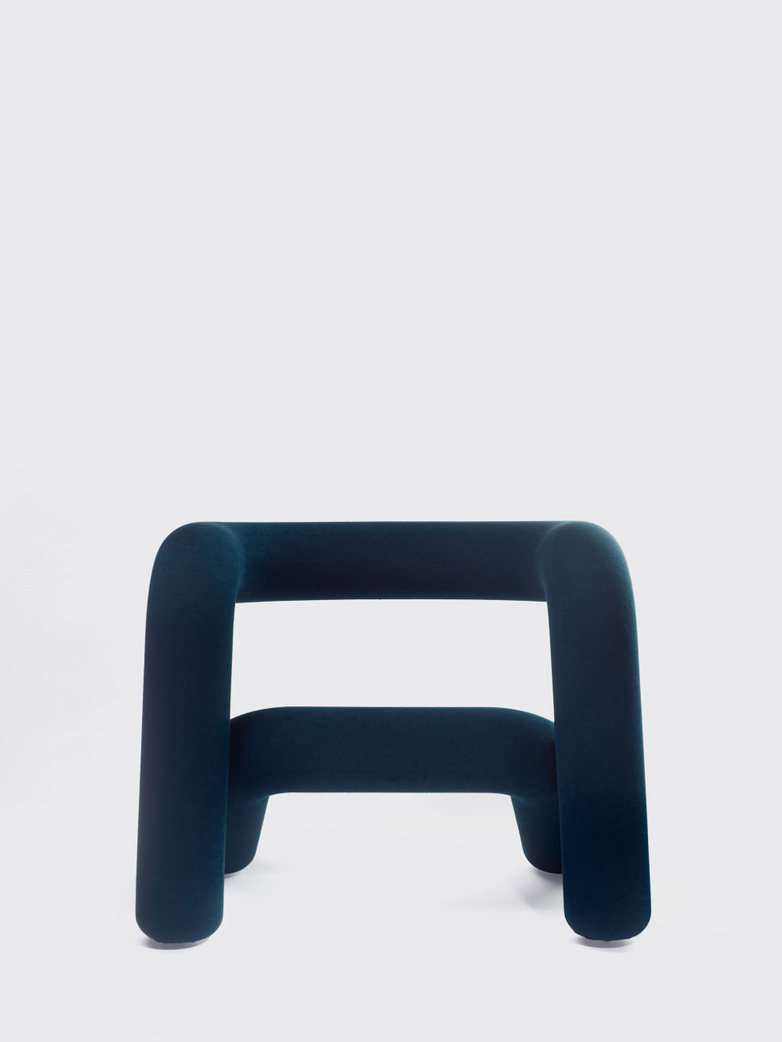 Extra Bold Armchair - Navy Blue