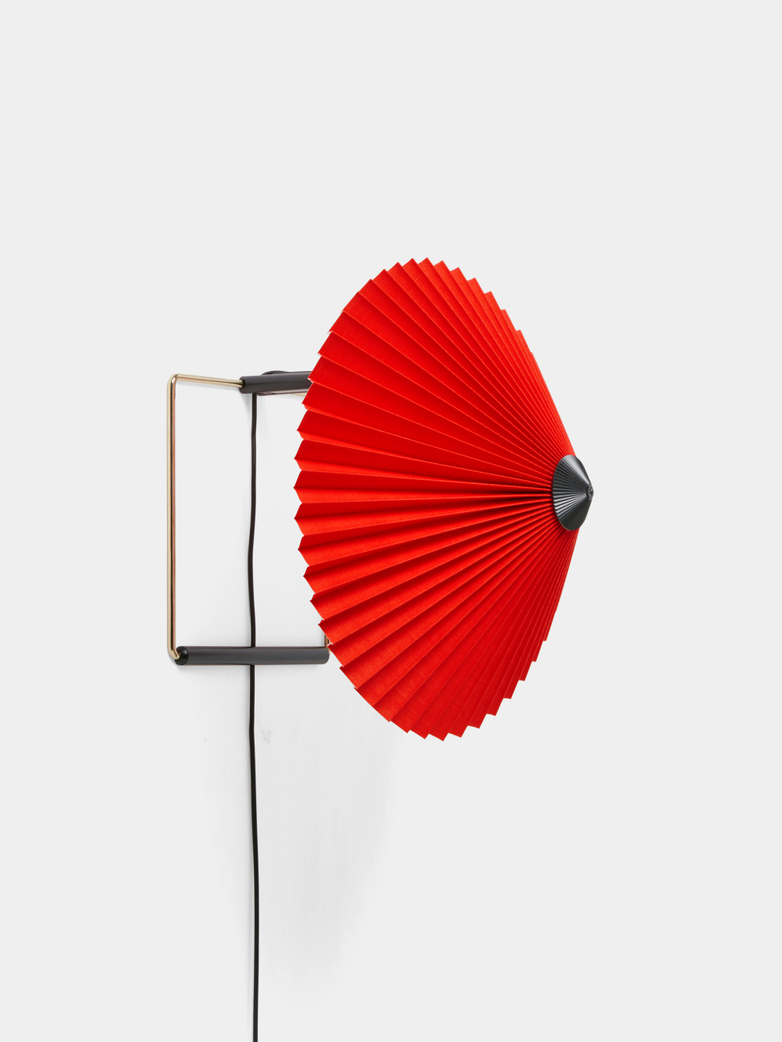 Matin Wall Lamp 30 cm - Bright Red