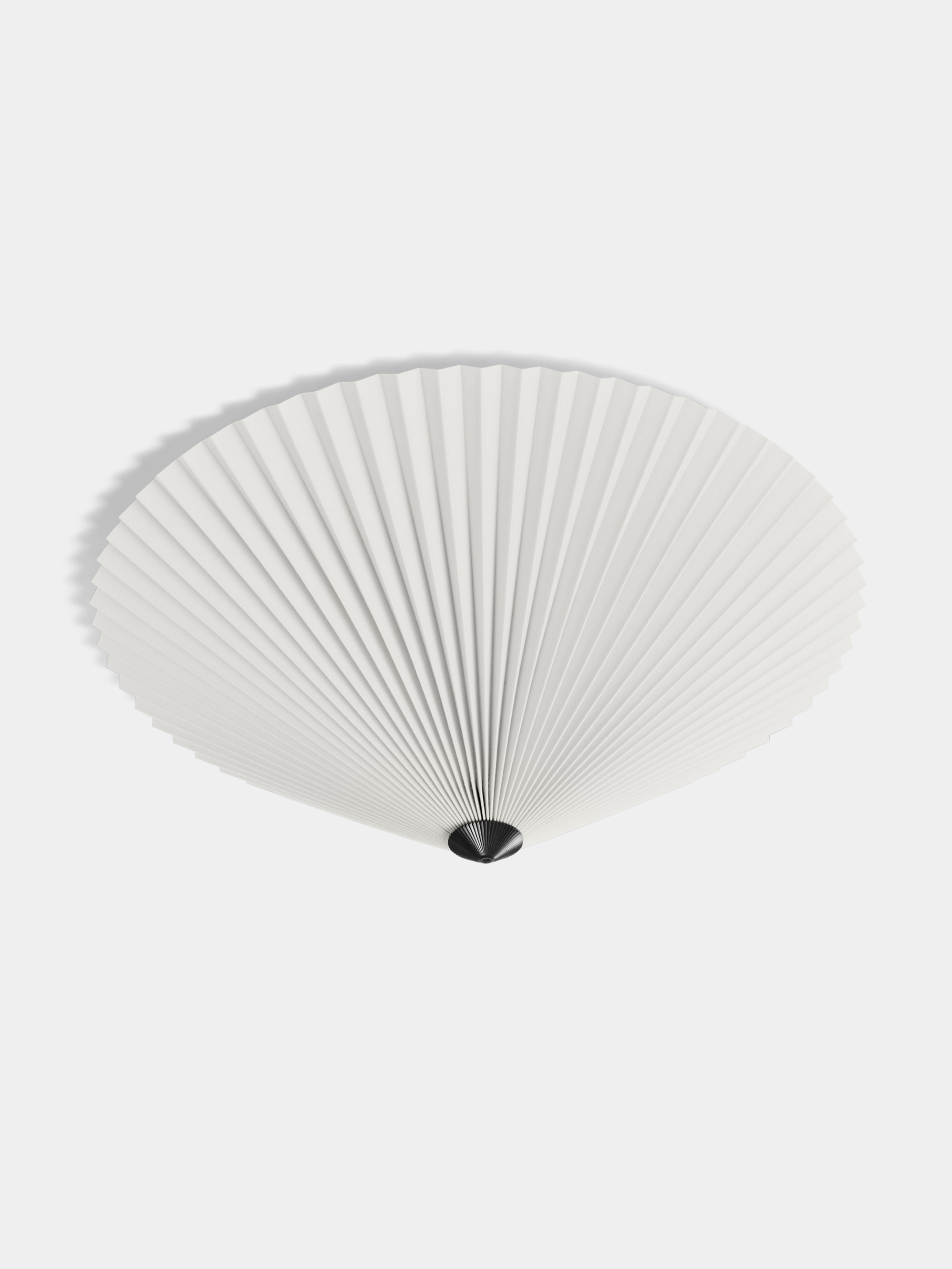 39977 6c1b112c63 4191291009000 Matin Flush Mount 500 White Shade Portrait