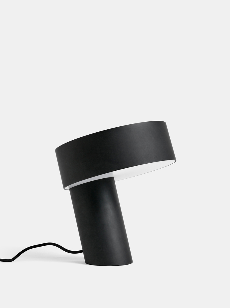 Slant Table Lamp - Soft Balck