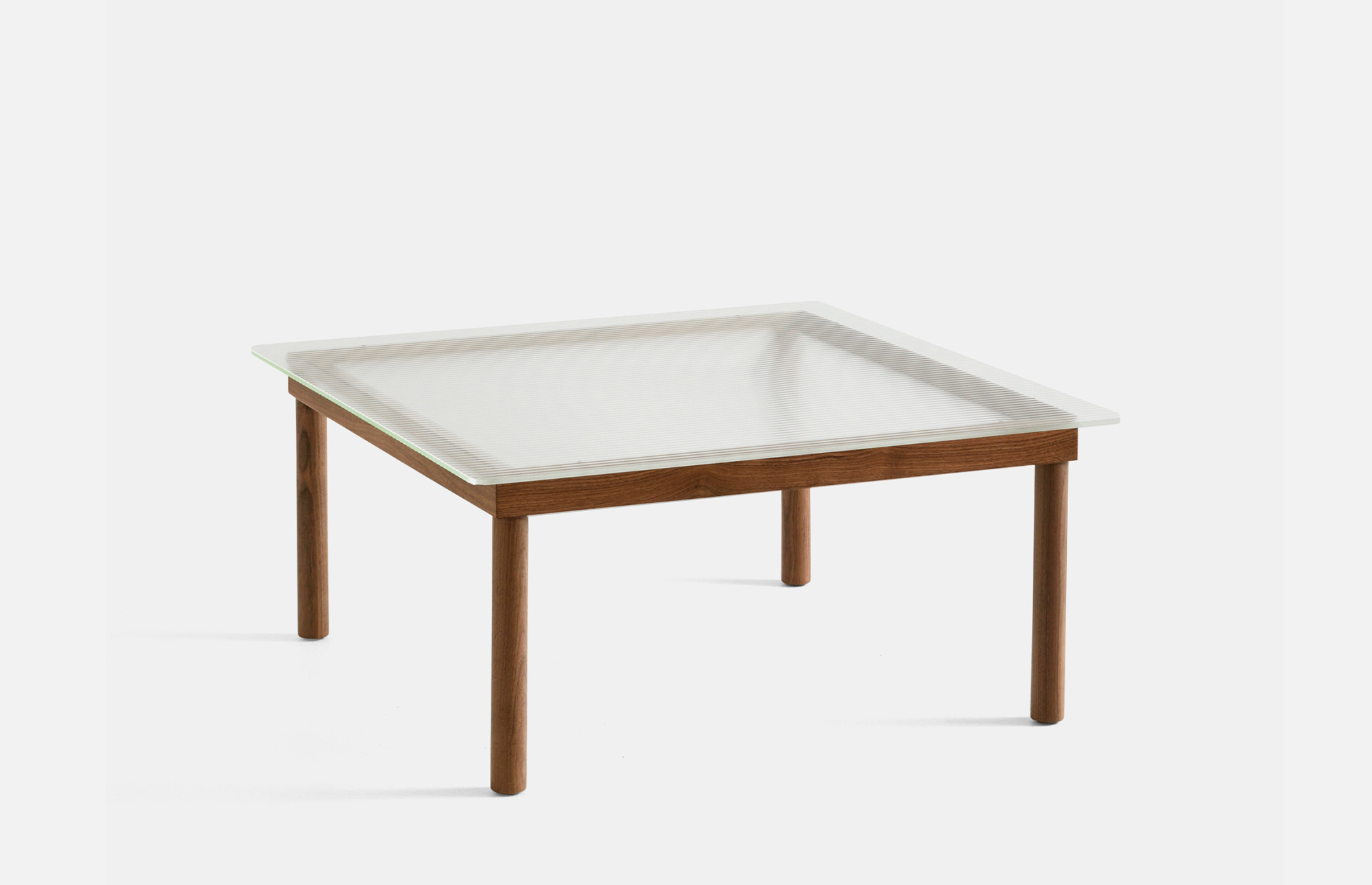40040 Bec43c687b 1 40112 052ff03bb7 80x80 Clear Reeded Glass Tabletop Wb Lacquer Walnut Frame Original Portrait