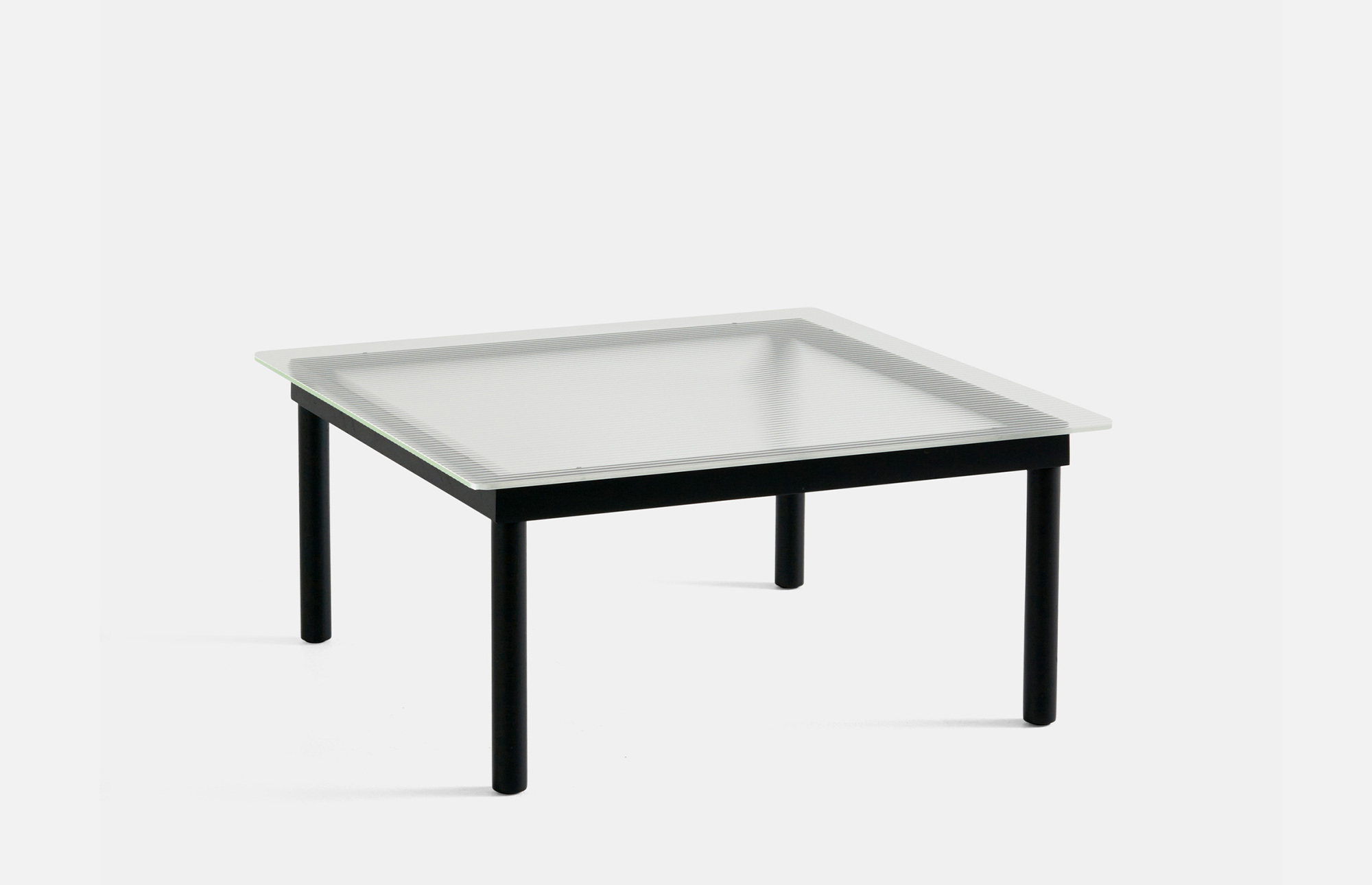 40043 40144738a9 1 40112 C85b2cc059 80x80 Clear Reeded Glass Tabletop Black Wb Lacquer Oak Frame Original Portrait