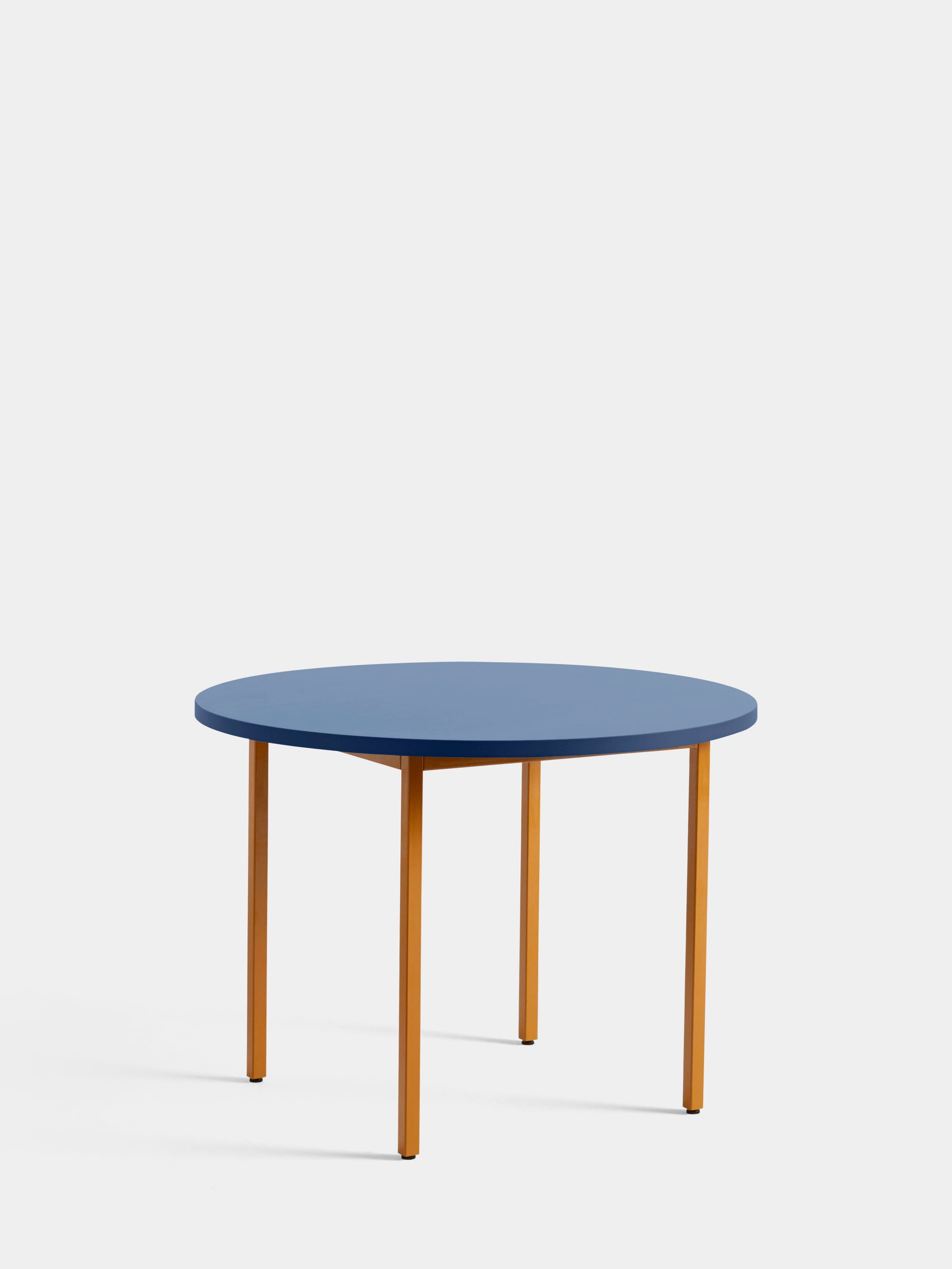 40074 73eb274fdf 942013 Two Colour Dia105 Blue Wb Lacquer Valchromat Tabletop Ochre Powder Coated Steel Portrait