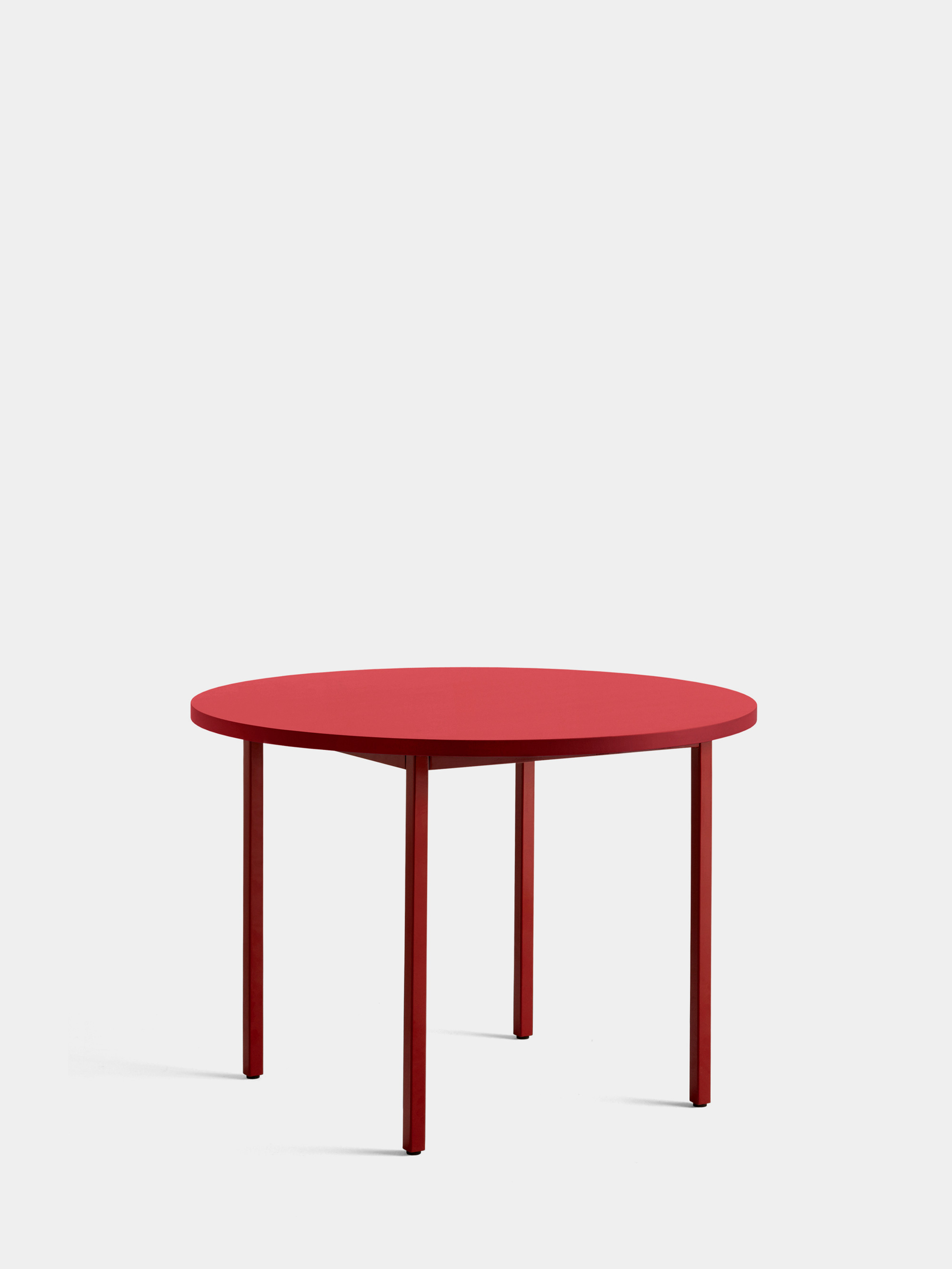 40077 76d1d3232a 942019 Two Colour Dia105 Red Wb Lacquer Valchromat Tabletop Maroon Red Powder Coated Steel Portrait