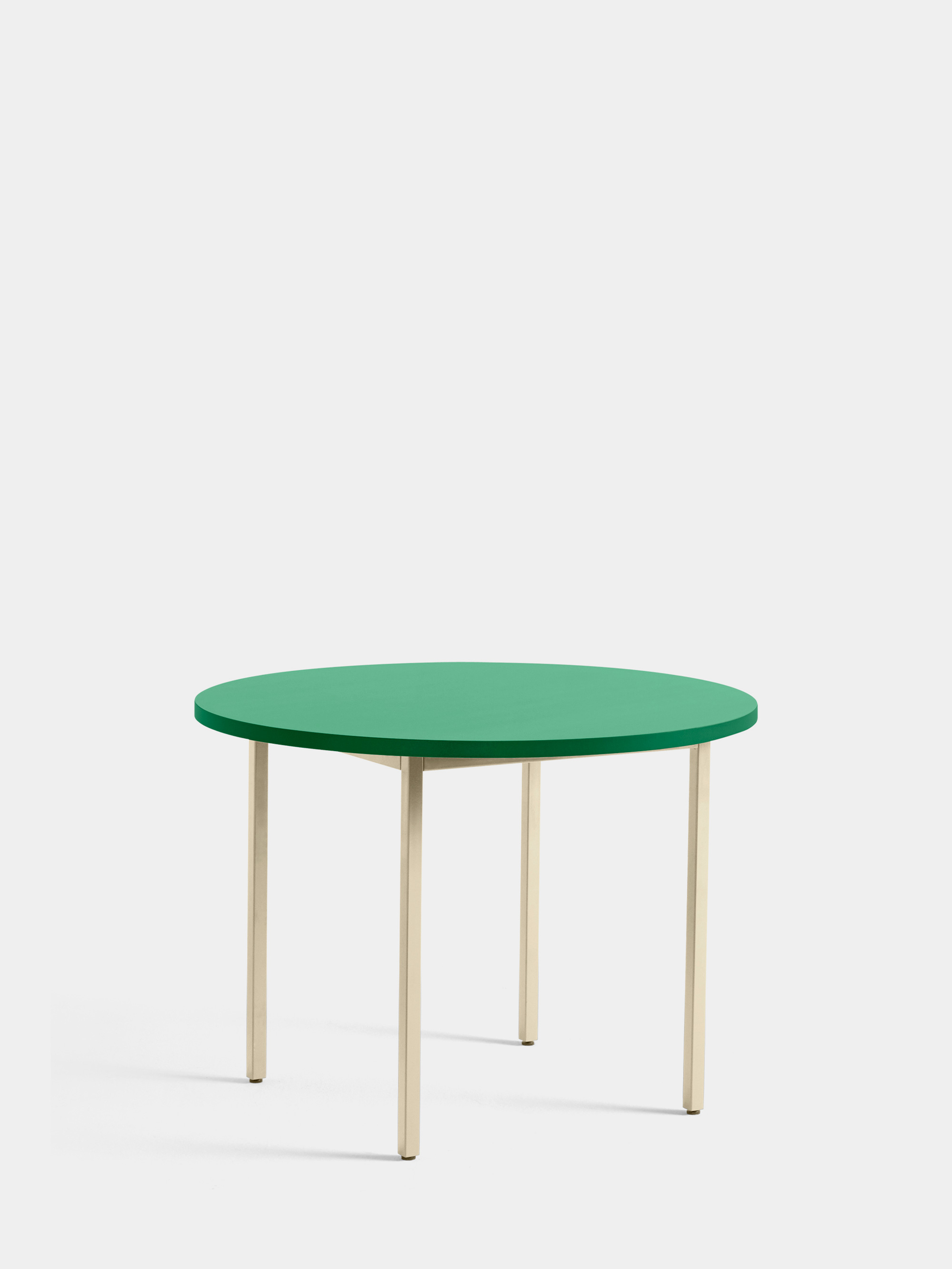 40078 B43d47dc88 942021 Two Colour Dia105 Green Wb Lacquer Valchromat Tabletop Ivory Powder Coated Steel Portrait