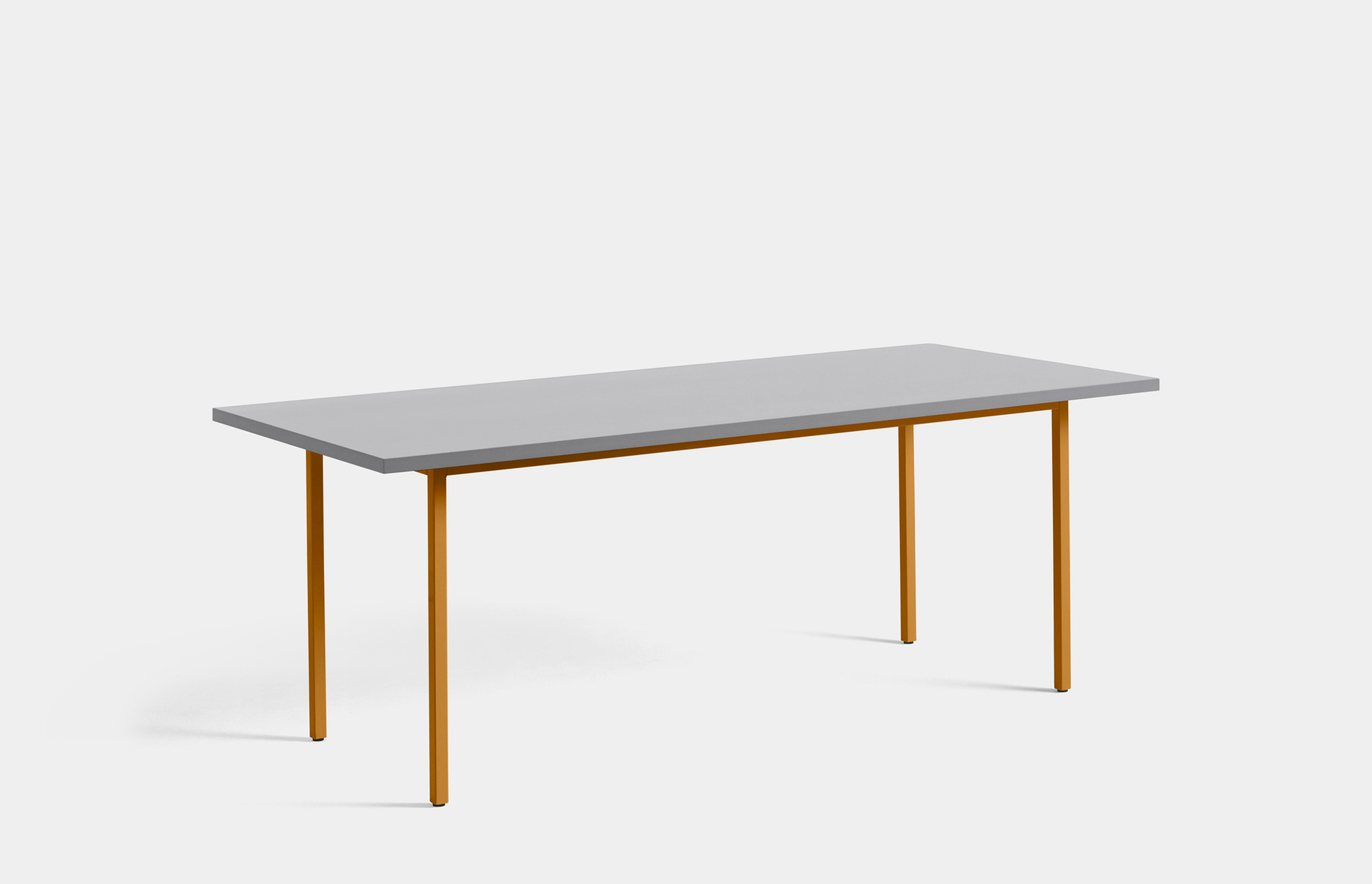 40091 1b261f49bb 942047 Two Colour L200xw90 Light Grey Wb Lacquer Valchromat Tabletop Ochre Powder Coated Steel Portrait