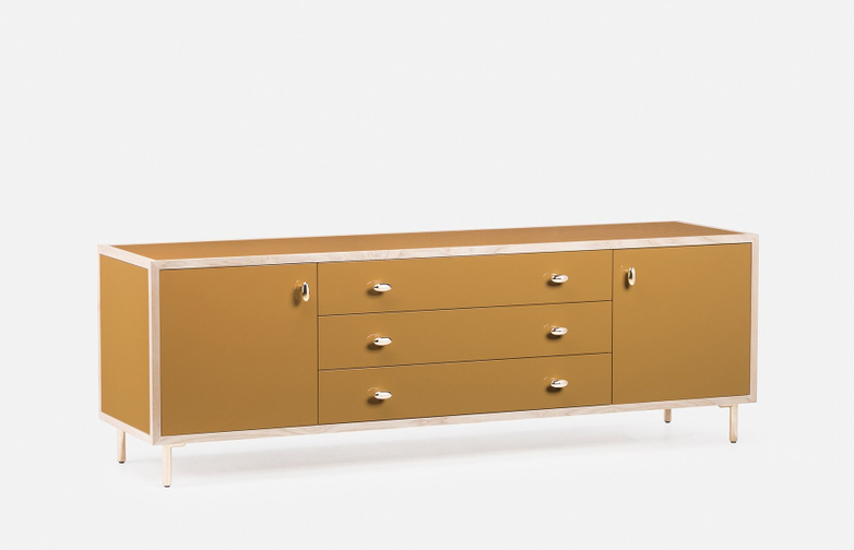 White Oiled Ash - Ochre Gloss