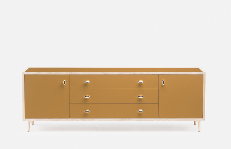 White Oiled Ash - Ochre Gloss