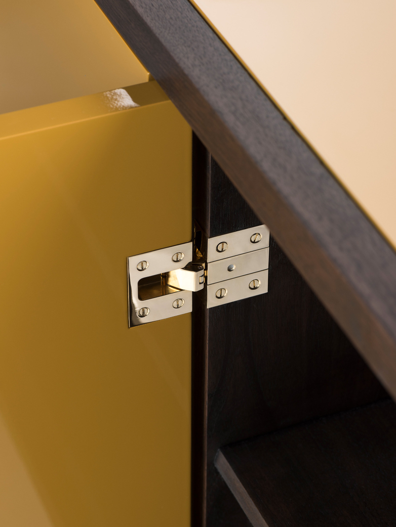 Black Oiled Walnut - Ochre Gloss