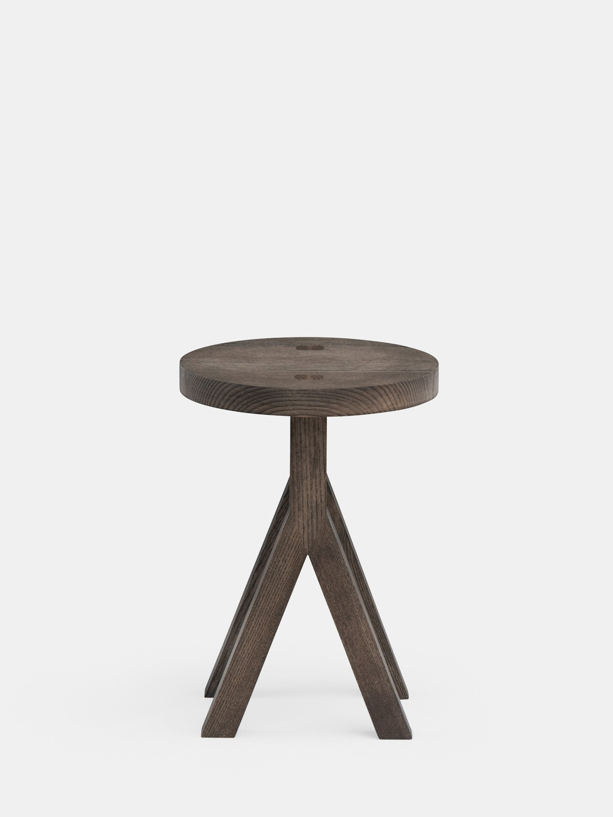 40188 124af5c379 Commune Stool By Neriandhu In Black Oiled Ash Side Whitebkgrnd Zoom Portrait