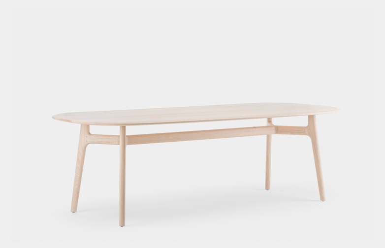 White Oiled Ash - 200 cm