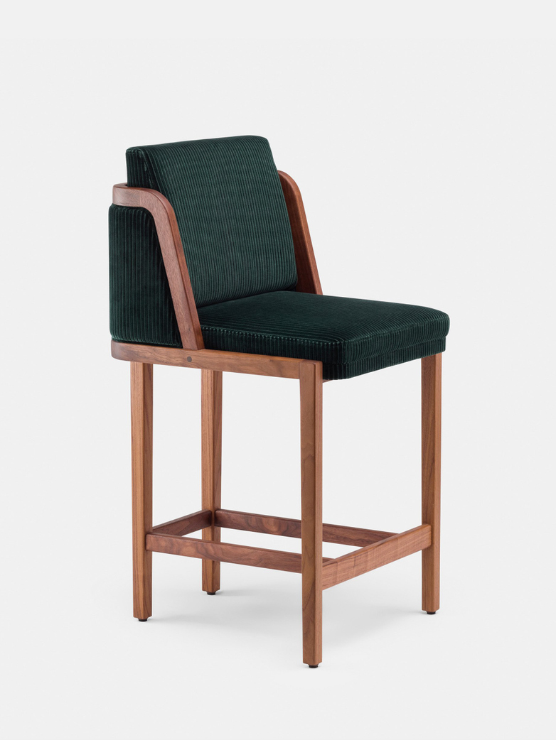 Breakfast Bar Stool - Oiled Walnut - Phlox