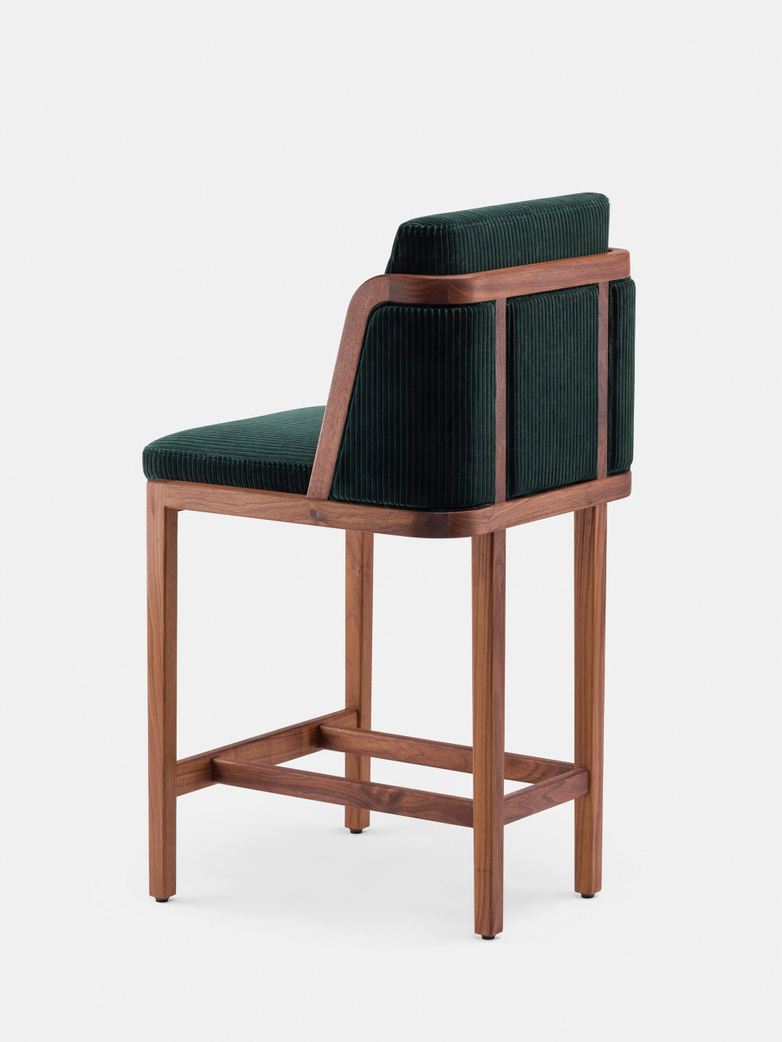 Breakfast Bar Stool - Oiled Walnut - Phlox