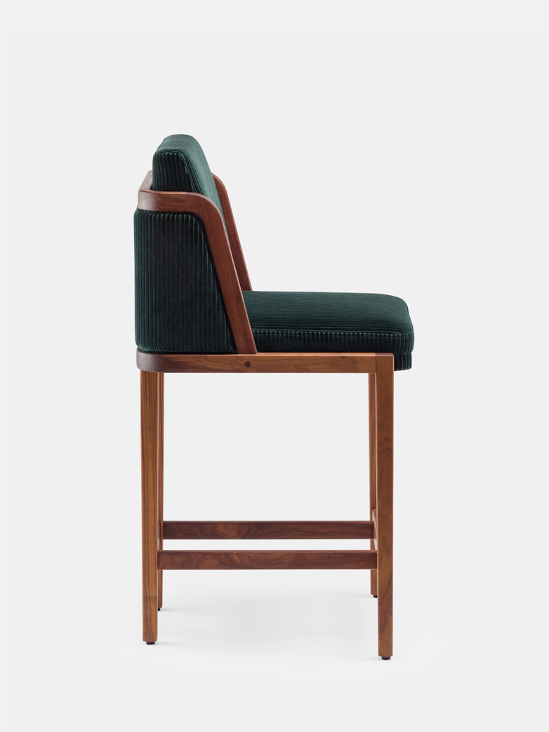 Breakfast Bar Stool - Oiled Walnut - Phlox