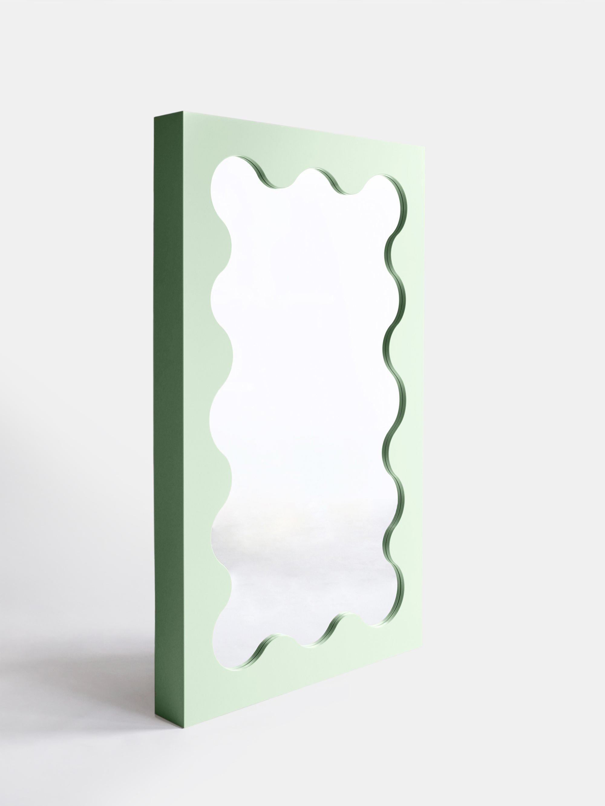 Gustaf Westman — Curvy Mirror - Green — Gustaf Westman | Artilleriet