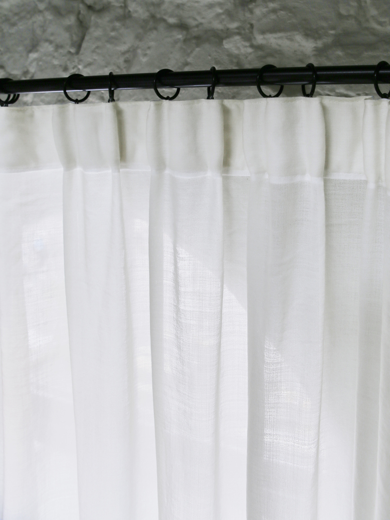 Astrid Chiara Curtain - Creamy White - Set of 2 x 150