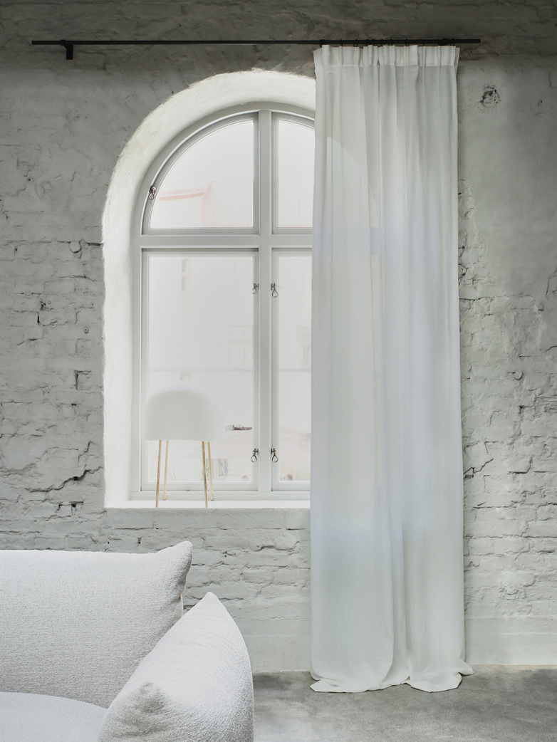 Astrid Chiara Curtain - Creamy White - 1 x 310