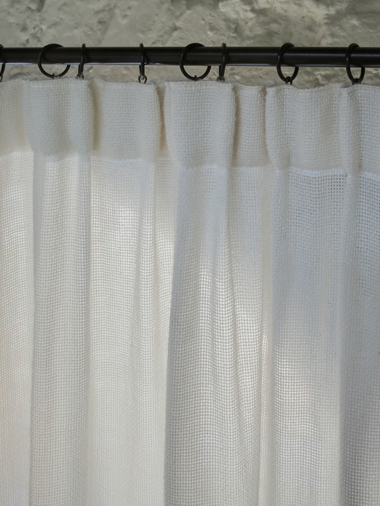 Astrid Lucia Curtain - Creamy White - 1 x 290