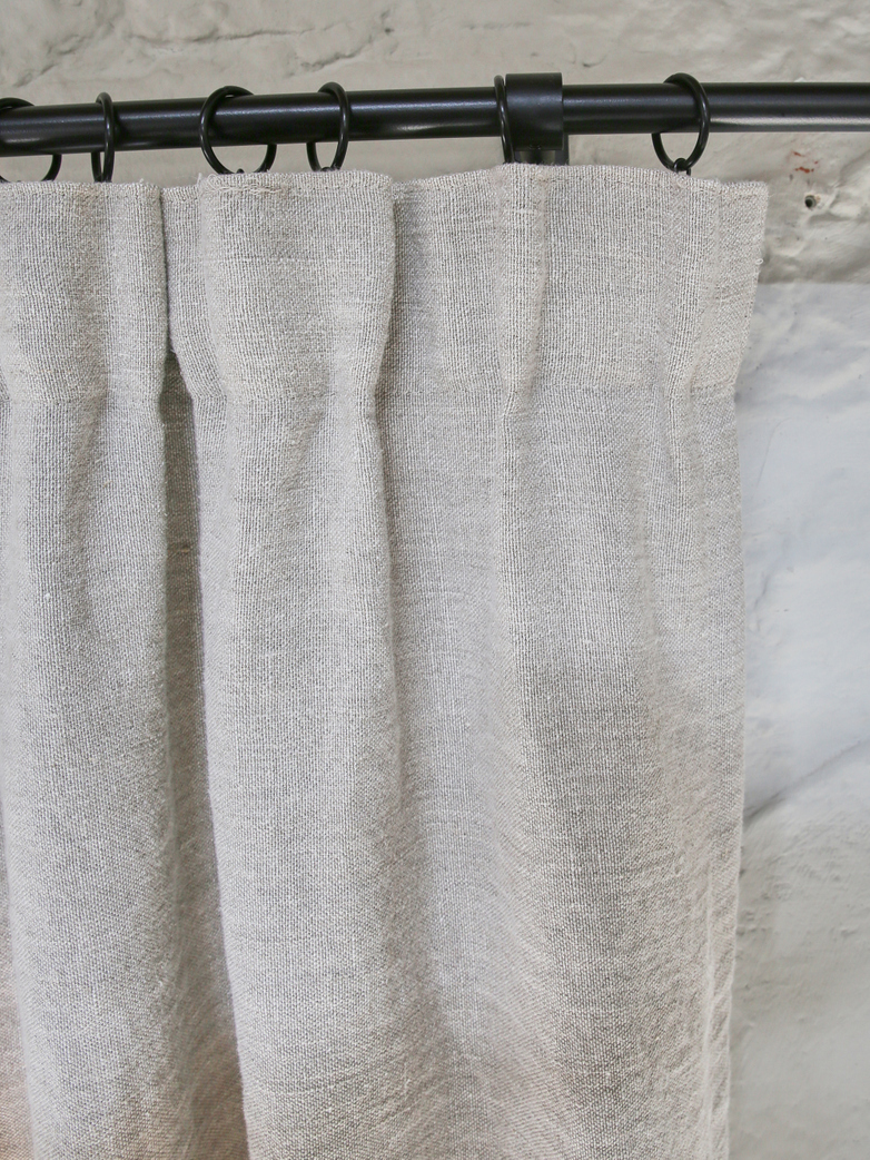 Astrid Benita Curtain - Sand - Set of 2 x 140