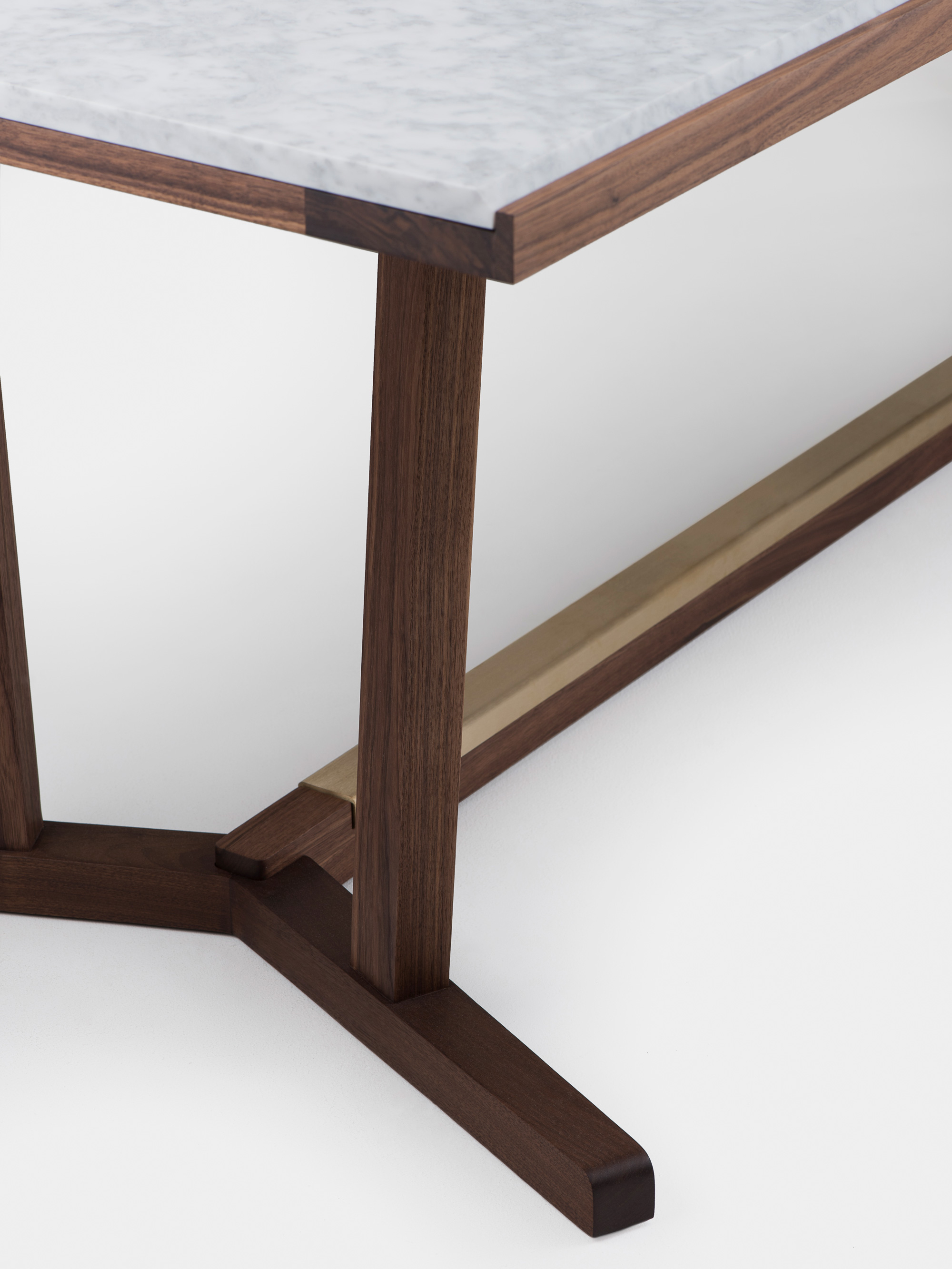 40612 D5e134891e 764m Shaker Dining Table By Neriandhu In Walnut And Marble Detail 1 Whitebkgrnd Portrait