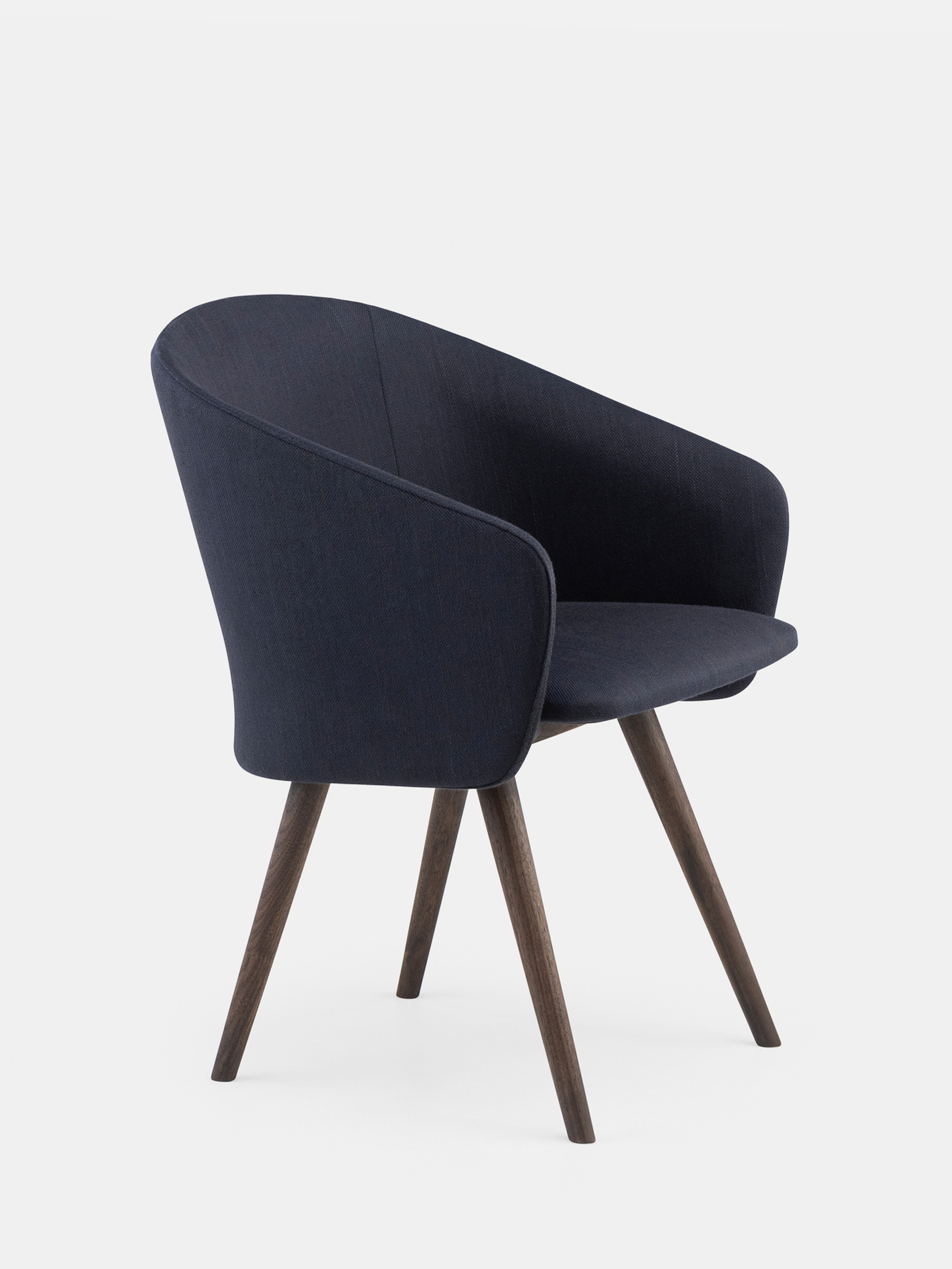 40616 772bab17cb Saia Dining Chair By Matthew Hilton In Black Oiled Walnut And Sunniva 2 192 Whitebkgrnd Zoom Portrait