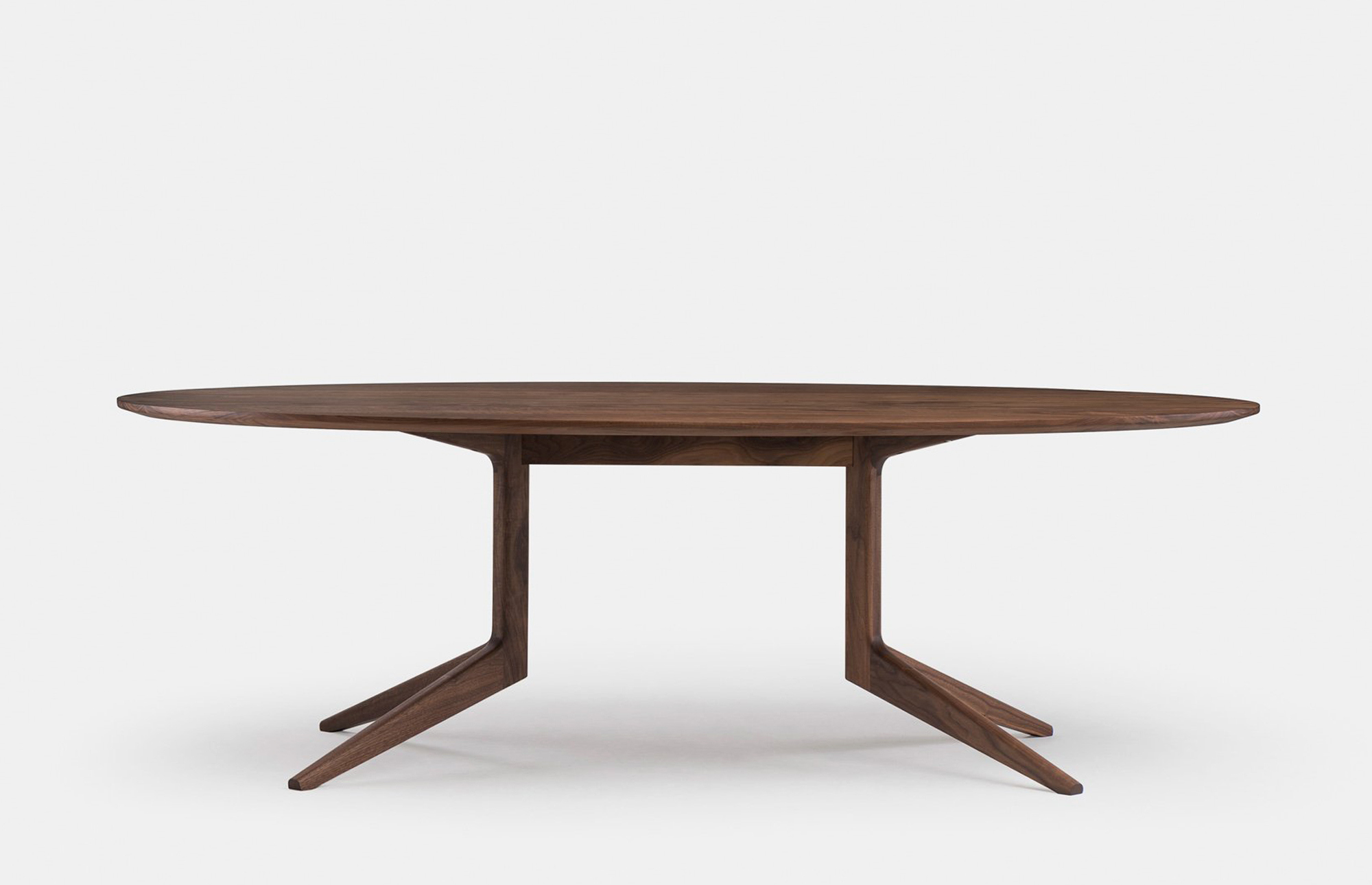40622 Ed3d9f4fb1 40622 1c53227393 Oval240394fm Light Oval Table By Matthew Hilton In Walnut Front Whitebkgrnd Zoom Portrait