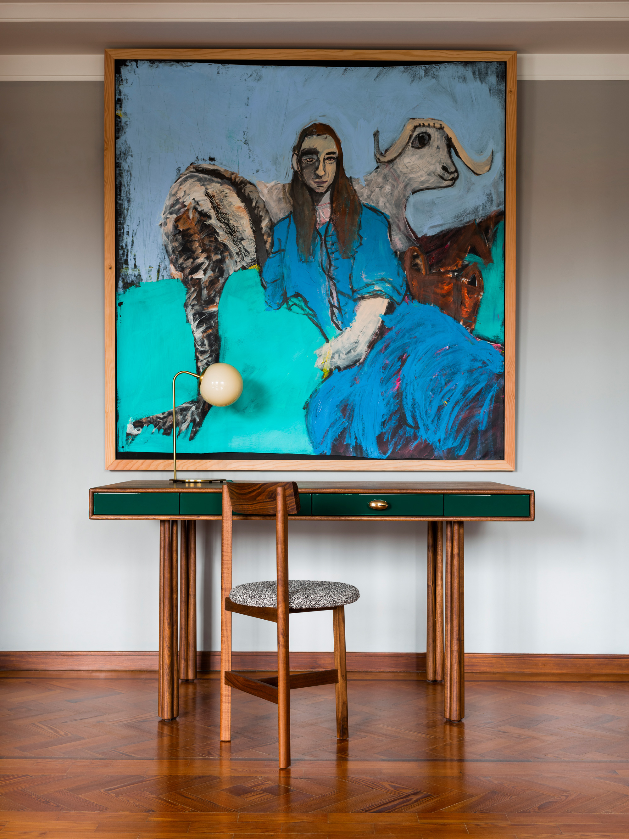 40637 1033ea9bce Elliot Desk By Jason Miller And Petit 3 Chair By Neriandhu Photo By Carlos Teixeira Portrait
