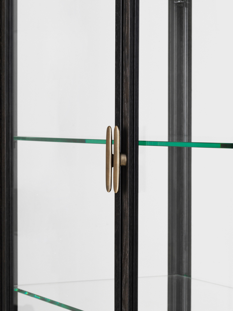 Private Vitrine - Black Stained Oak