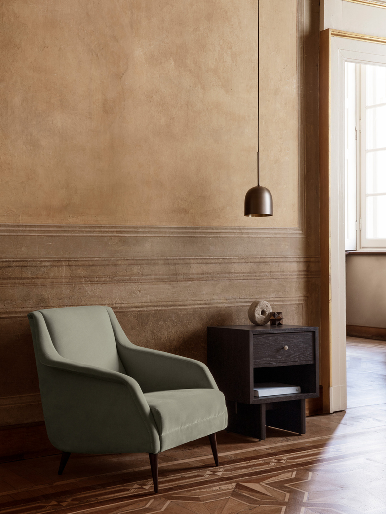 Private Side Table - Black Stained Oak