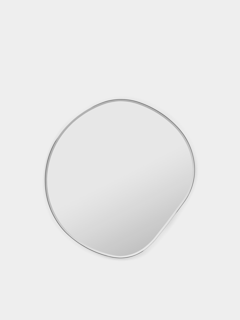 Pond Mirror - Dark Chrome - Small