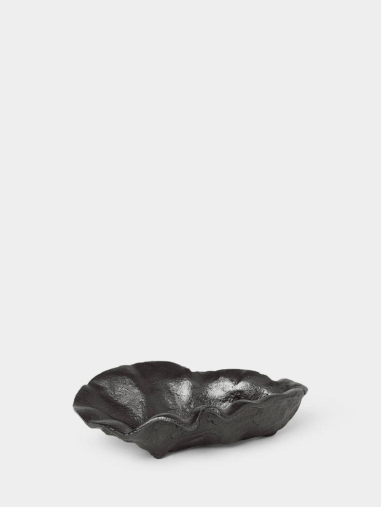Oyster Bowl - Black Brass